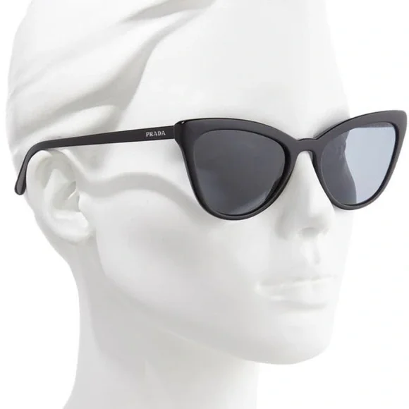 NWT Prada 56MM Cat Eye Sunglasses w/ Case & Cleaning Cloth Prada | Accessories | Nwt Prada 56mm Cat Eye Sunglasses W  main image 2